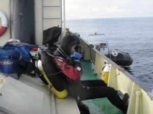 Hese valmistautuu Ilmarin kannella Klasulle menoon